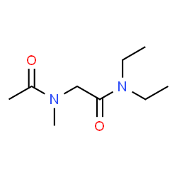 Acetamide,N,N-diethyl-2-N-methylacetamido- (5CI) Structure