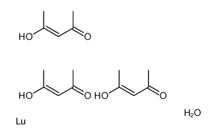乙酰丙酮镥水合物结构式