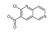2-chloro-3-nitro-1,6-naphthyridine结构式