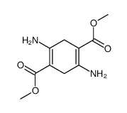 dimethyl 2,5-diaminocyclohexa-1,4-diene-1,4-dicarboxylate Structure