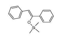 (Z)-((1,2-diphenylvinyl)oxy)trimethylsilane结构式