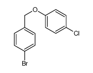 1-Bromo-4-(4-chlorophenoxyMethyl)benzene结构式
