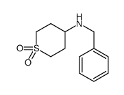 4-(benzylamino)tetrahydro-2H-thiopyran 1,1-dioxide Structure