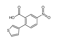 5-nitro-2-thiophen-3-ylbenzoic acid Structure