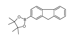 芴-2-硼酸频哪酯结构式