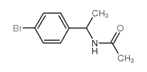 N-[1-(4-bromophenyl)ethyl]acetamide Structure