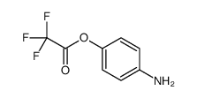 (4-aminophenyl) 2,2,2-trifluoroacetate Structure
