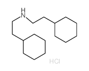 Cyclohexaneethanamine, N-(2-cyclohexylethyl)-,hydrochloride (1:1)结构式