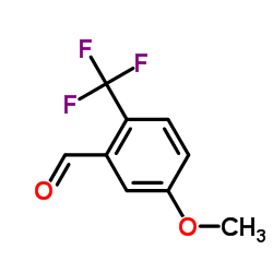 5-Methoxy-2-(trifluoromethyl)benzaldehyde Structure