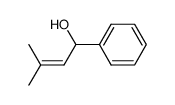 3-methyl-1-phenylbut-2-en-1-ol结构式