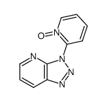 3-(1-oxide-2-pyridyl)-3H-1,2,3-triazolo(5,4-b)pyridine Structure