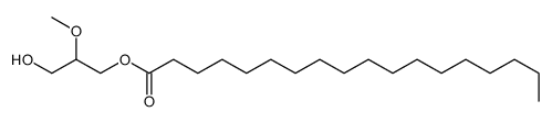 1-O-octadecyl-2-O-methylglycerol Structure
