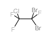 1,1-二溴-2-氯三氟乙烷结构式