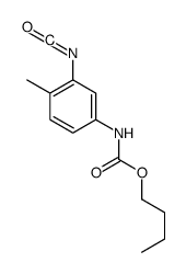 butyl N-(3-isocyanato-4-methylphenyl)carbamate结构式
