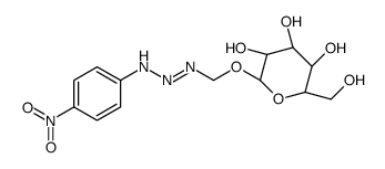 mannopyranosylmethyl-4-nitrophenyltriazene结构式