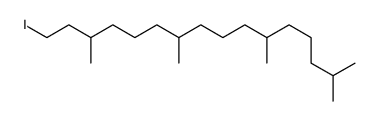 1-iodo-3,7,11,15-tetramethylhexadecane Structure