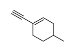 1-ethynyl-4-methylcyclohexene Structure