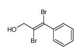 2,3-dibromo-3-phenylpropen-1-ol结构式
