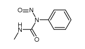 3-methyl-1-phenyl-nitrosourea结构式