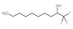 (S)-(-)-1,1,1-三氟-2-癸醇结构式