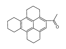1-(1,2,3,6,7,8,9,10,11,12-decahydrobenzo[e]pyren-5-yl)ethanone结构式