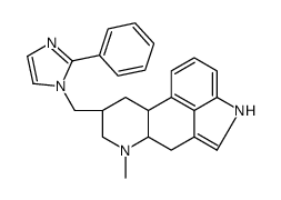 (6aR,9S)-7-methyl-9-[(2-phenylimidazol-1-yl)methyl]-6,6a,8,9,10,10a-hexahydro-4H-indolo[4,3-fg]quinoline结构式