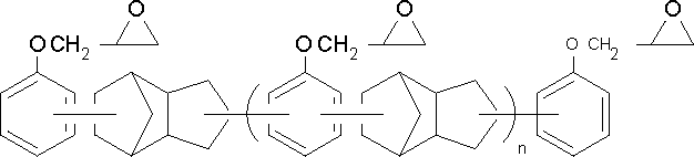 POLY((PHENYL GLYCIDYL ETHER)-CO-DICYCLO& Structure