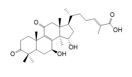 灵芝酸GS-3结构式
