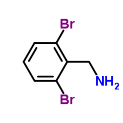 (2,6-二溴苯基)甲胺结构式