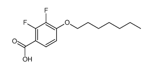 2,3-Difluoro-4-(heptylo Structure