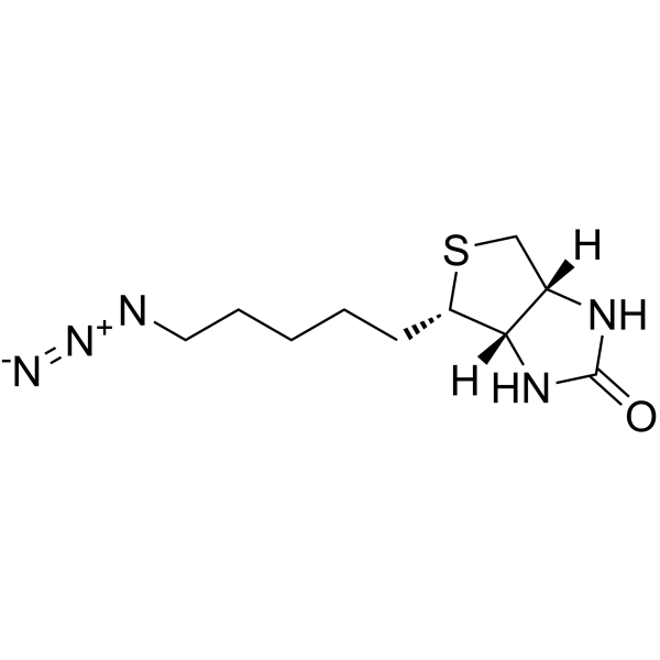 Biotin-C5-Azide结构式