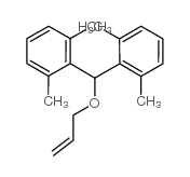 Benzene, 1,1'-[(2-propenyloxy)methylene]bis[2,6-dimethyl- (9CI) Structure