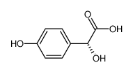 (R)-2-HYDROXY-2-(4-HYDROXYPHENYL)ACETIC ACID Structure