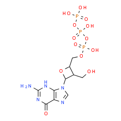 oxetanocin guanosine triphosphate Structure