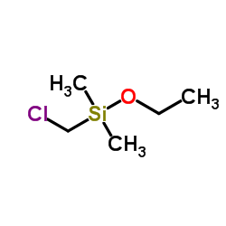 (Chloromethyl)(ethoxy)dimethylsilane Structure