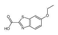 6-Ethoxy-1,3-benzothiazole-2-carboxylic acid结构式