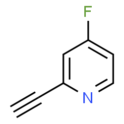 2-炔基-4-氟吡啶结构式