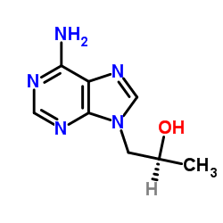 (S)-9-(2-羟丙基)腺嘌呤结构式