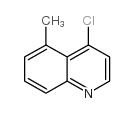 4-氯-5-甲基喹啉结构式