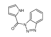 1-(1H-吡咯-2-羰基)-1H-1,2,3-苯并三唑结构式