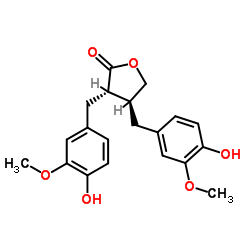 (+)-罗汉松树脂酚结构式