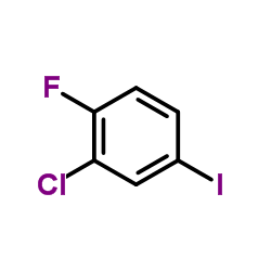 2-氯-1-氟-4-碘苯结构式