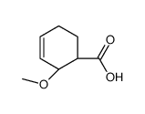 3-Cyclohexene-1-carboxylicacid,2-methoxy-,(1S-cis)-(9CI) Structure