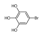 1,2,3-Benzenetriol, 5-bromo- structure