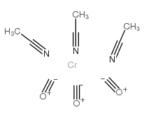 三(乙腈)三羰基铬(0)结构式
