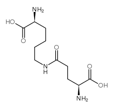 Epsilon-(gamma-glutamyl)-lysine结构式