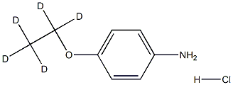 [2H5]-P-苯乙哌啶盐酸盐结构式