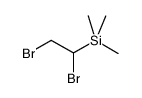 1,2-二溴乙基三甲基硅烷结构式