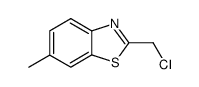 Benzothiazole, 2-(chloromethyl)-6-methyl- (9CI) Structure