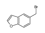 5-(溴甲基)苯并呋喃结构式